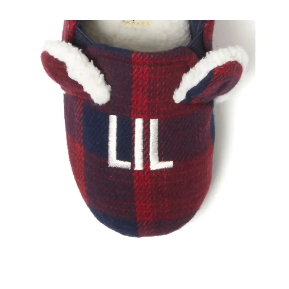 Dearfoams Cozy Comfort Kids Little Bear Classic Slippers Siz e 5/6
